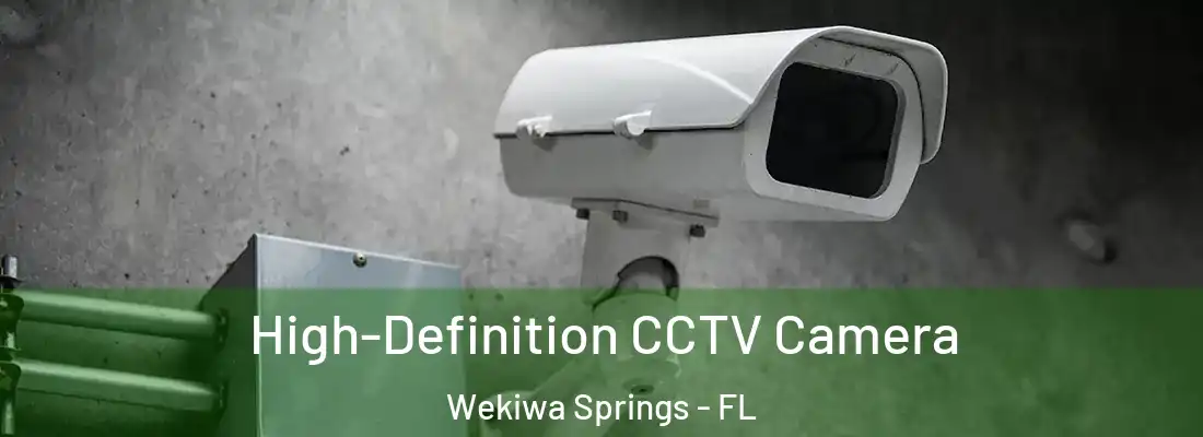  High-Definition CCTV Camera Wekiwa Springs - FL