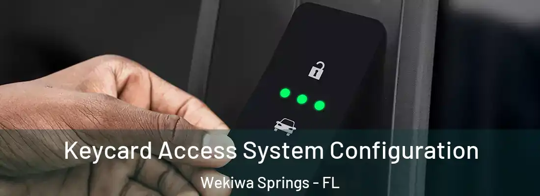  Keycard Access System Configuration Wekiwa Springs - FL