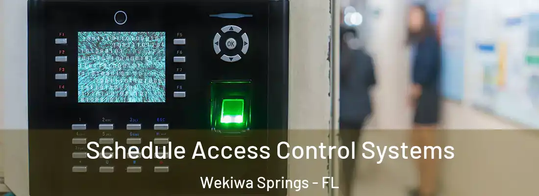  Schedule Access Control Systems Wekiwa Springs - FL